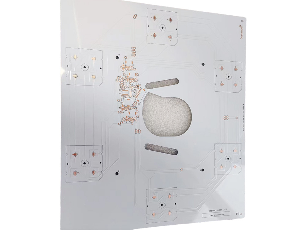 Aluminum PCB：Thick copper PCB：1-layers-AL 1W-1.0mm/1oz-OSP
